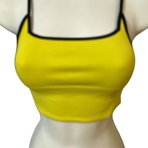 Intimately Free People Sport Bra Size M/L lime green